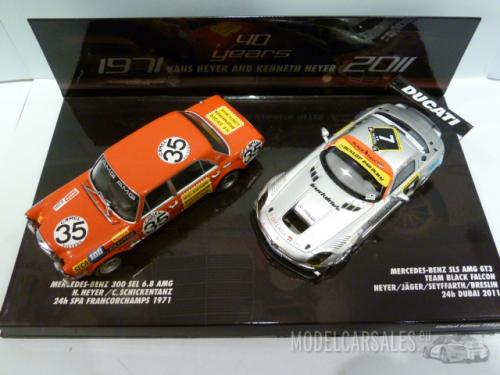 Mercedes-benz 300 SEL 6.8 & SLS AMG GT3