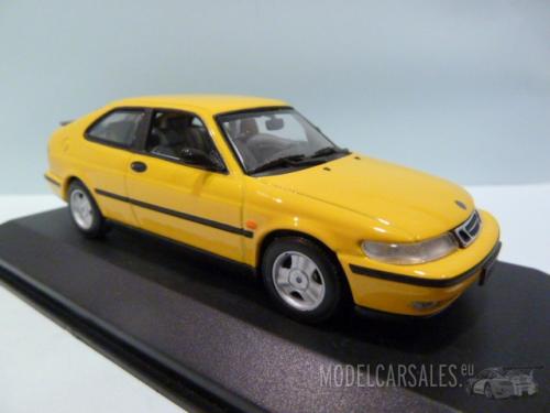 Saab 9-3 Coupe Yellow