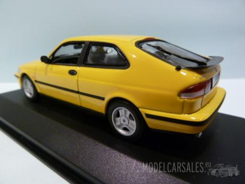 Saab 9-3 Coupe Yellow