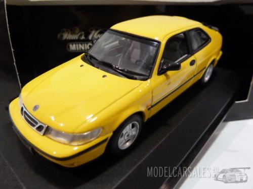 Saab 9-3 Coupe Yellow