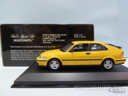 Saab 9-3 Coupe Yellow