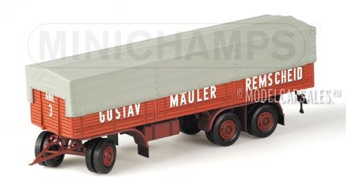 MAN F8 Pritschenwagen + Kassbohrer 3 Achs Trailer