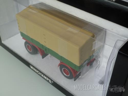 MAN F8 Canvas Truck+ Canvas Trailer