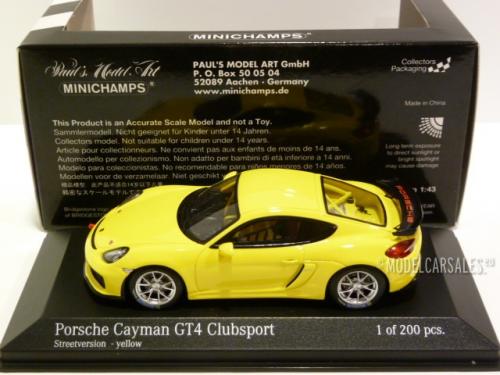 Porsche Cayman GT4 Clubsport Street