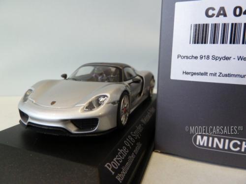 Porsche 918 Spyder Weissach Package