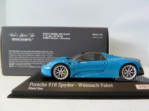 Porsche 918 Spyder Weissach Package