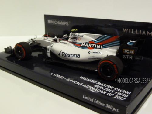 Williams Martini Racing Mercedes FW40