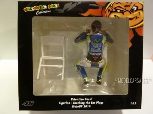 Rossi, Valentino Figurine Checking Ear Plugs