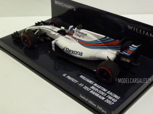 Williams Martini Racing Mercedes FW40