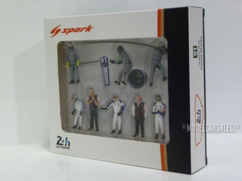 Diorama Figurines 24h Le Mans Porsche pitcrew