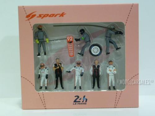 Diorama Figurines 24h Le Mans Porsche pitcrew