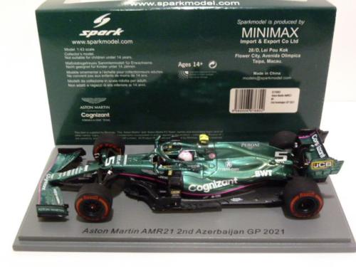 Aston Martin AMR21 Mercedes Cognizant Formula One Team